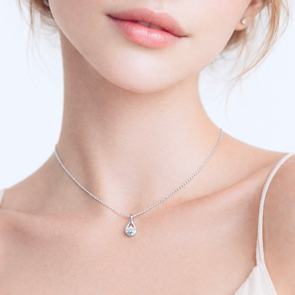 שרשרת Stilla – יהלום מעבדה וכסף 925 | Luka Jewelry